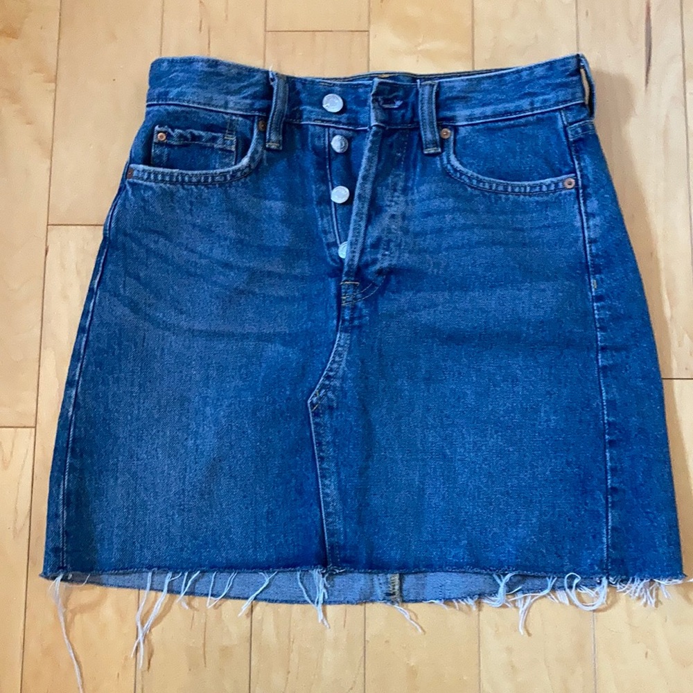 H&M denim miniskirt